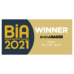 Baking Industry Awards 2021 winner logo, Team of the Year