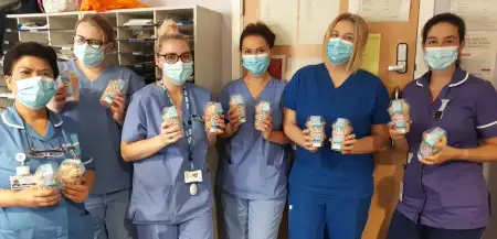 Picture from the story: A ‘Doughnation’ for the NHS