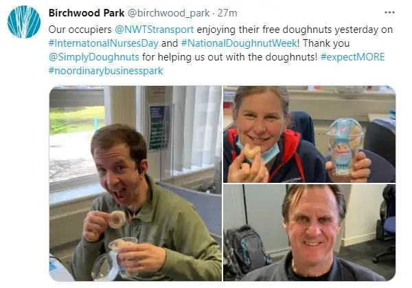 Picture from the story: Celebrating Doughnut Week at Birchwood Park